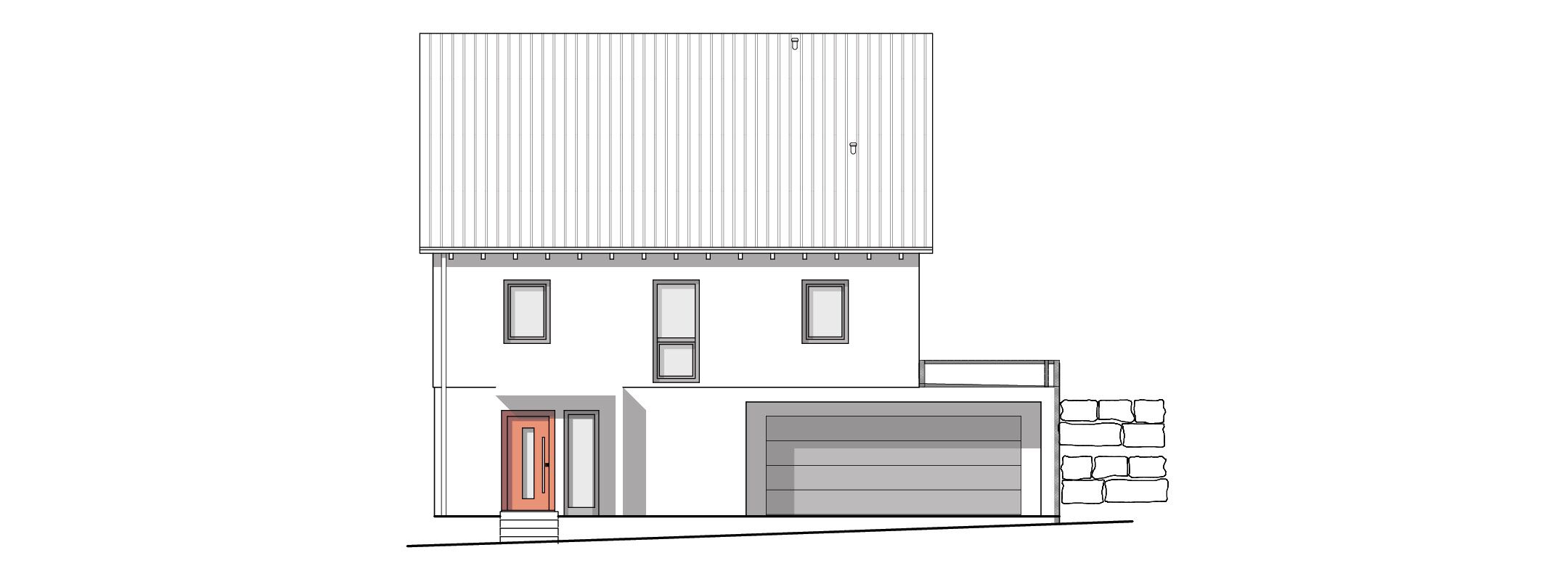 Neubau eines Einfamilienwohnhauses mit Doppelgarage in 89614 Öpfingen - Header