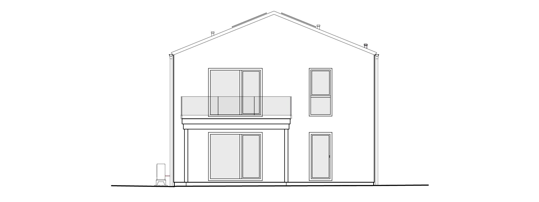 Neubau eines Einfamilienwohnhauses in 76646 Bruchsal - Header