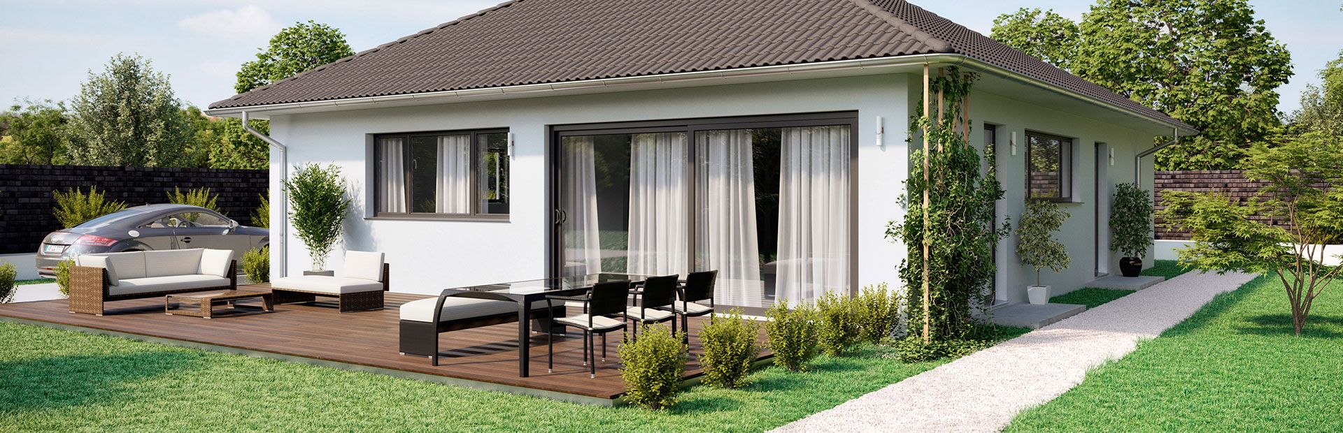 Bungalow Häuser bauen und kaufen