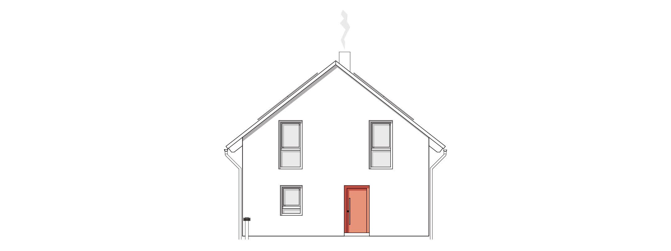 Neubau von zwei Einfamilienwohnhäuser mit Carports und Geräteschuppen - Backnang - Header